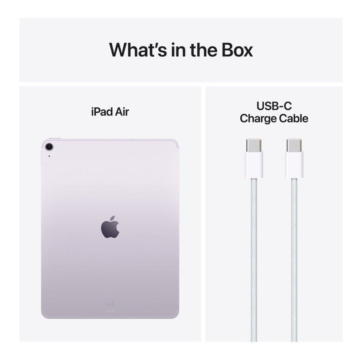 Apple iPad Air 13-inch Tablet - Apple M3 128GB ROM 8GB RAM Wi-Fi 5G iPadOS 18 Purple MCJ44QA/A