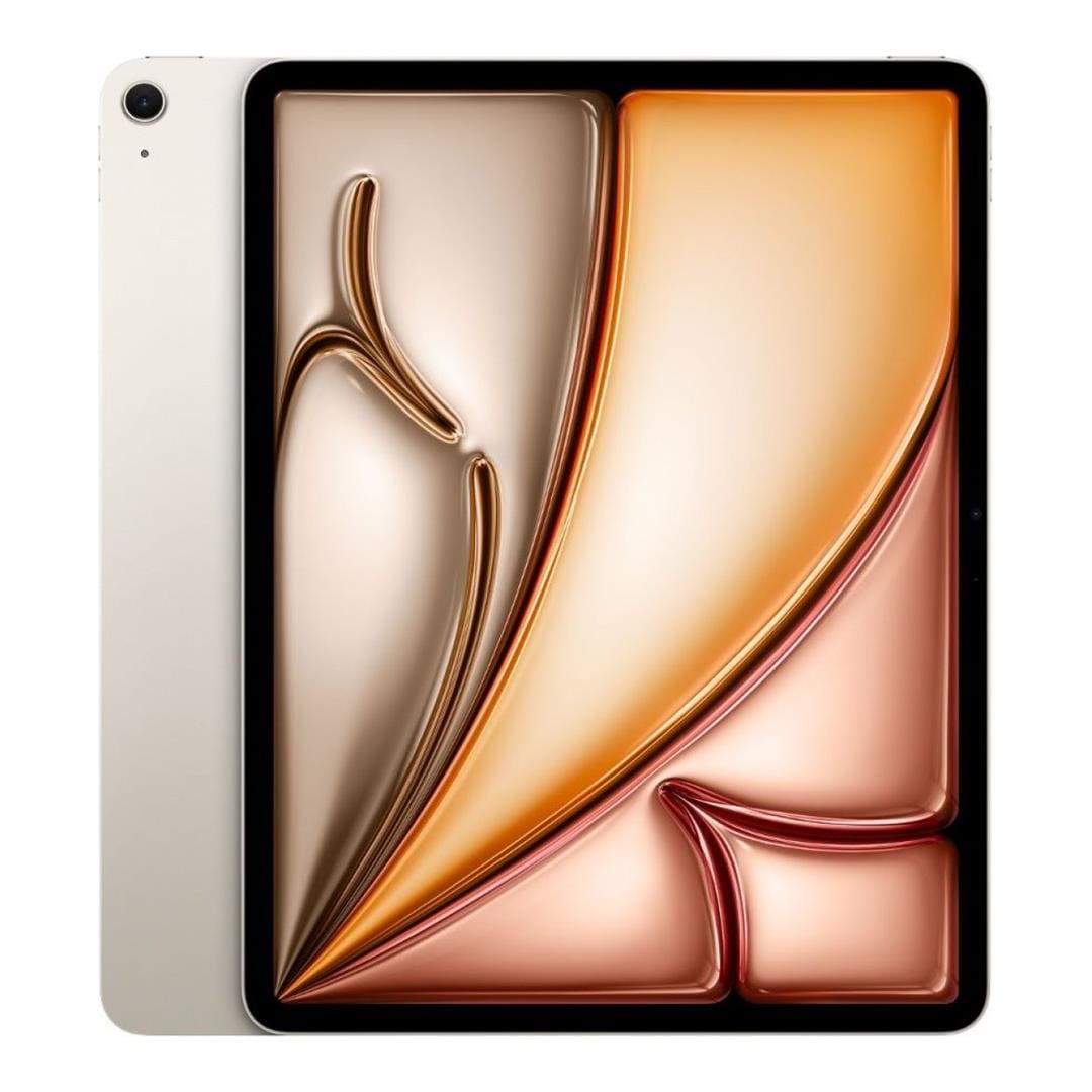 Apple iPad Air 13-inch Tablet - Apple M3 128GB ROM 8GB RAM Wi-Fi iPadOS 18 Starlight MCNK4QA/A