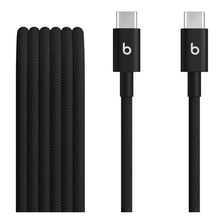 Beats Type-C Male to Male Woven Cable 1.5m Bolt Black 2-pack MDGC4EE/A