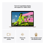Apple MacBook Air 13.6-inch Retina Laptop - Apple M5 512GB SSD 16GB RAM macOS Starlight