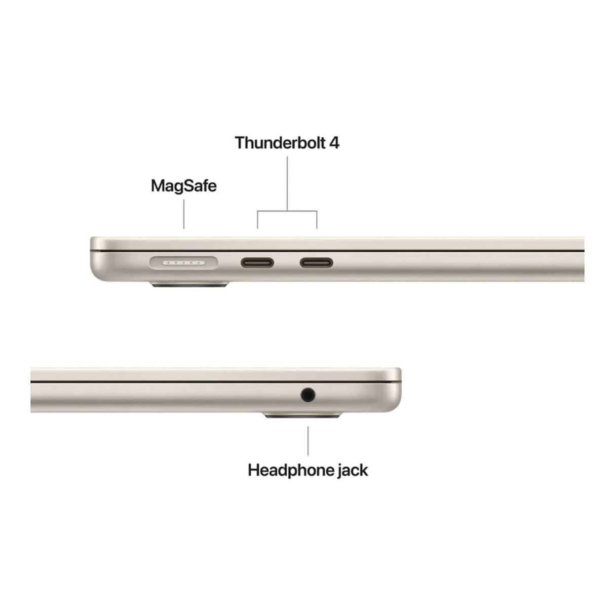 Apple MacBook Air 13.6-inch Retina Laptop - Apple M5 512GB SSD 16GB RAM macOS Starlight