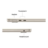 Apple MacBook Air 13.6-inch Retina Laptop - Apple M5 512GB SSD 16GB RAM macOS Starlight