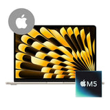 Apple MacBook Air 13.6-inch Retina Laptop - Apple M5 512GB SSD 16GB RAM macOS Starlight