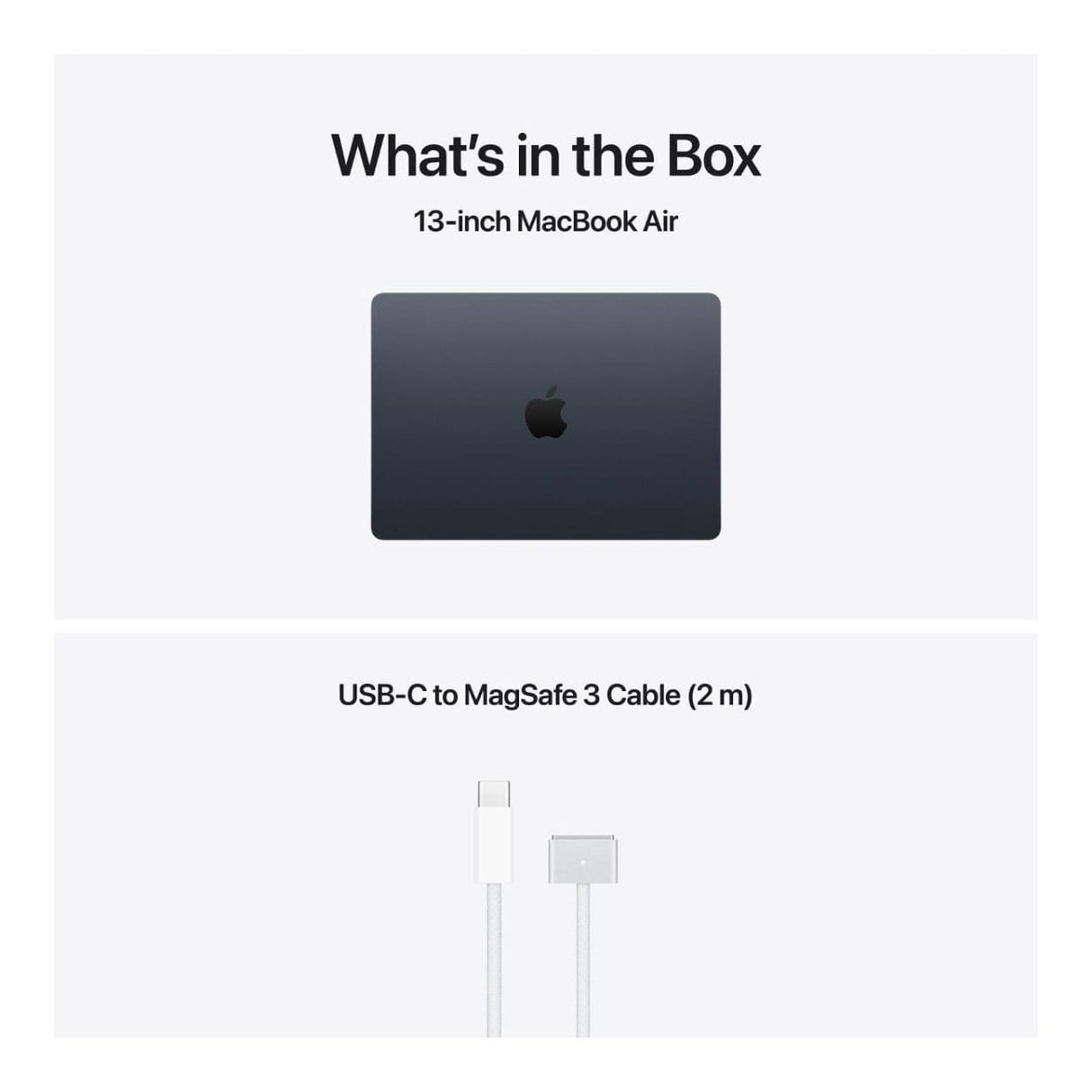 Apple MacBook Air 13.6-inch Retina Laptop - Apple M5 512GB SSD 16GB RAM macOS Midnight