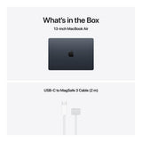 Apple MacBook Air 13.6-inch Retina Laptop - Apple M5 512GB SSD 16GB RAM macOS Midnight