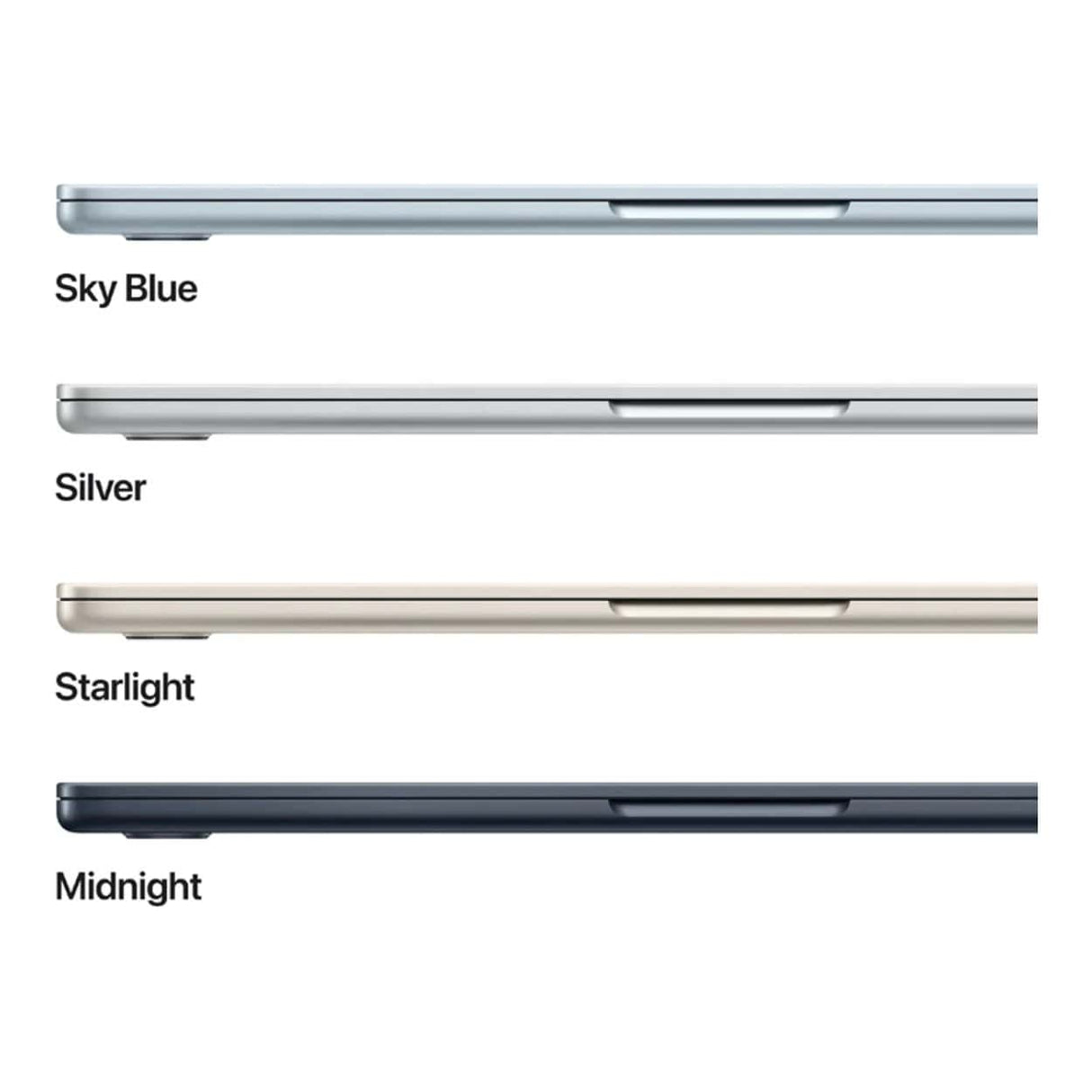 Apple MacBook Air 13.6-inch Retina Laptop - Apple M5 512GB SSD 16GB RAM macOS Midnight