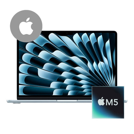 Apple MacBook Air 13.6-inch Retina Laptop - Apple M5 512GB SSD 16GB RAM macOS Sky Blue