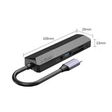 Orico 5-Port USB-C Multifunctional Hub Black MDK-5P-BK-BP