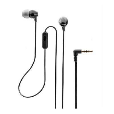 Sony Earphones Black MDR-EX15AP – FirstShop