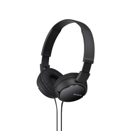 ヘッドフォン Sony Foldable Headphones Black MDR-ZX110/BCE – FirstShop