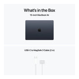 Apple MacBook Air 15.3-inch Retina Laptop - Apple M5 512GB SSD 16GB RAM macOS Midnight