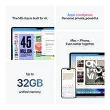 Apple MacBook Air 15.3-inch Retina Laptop - Apple M5 1TB SSD 24GB RAM macOS Sky Blue