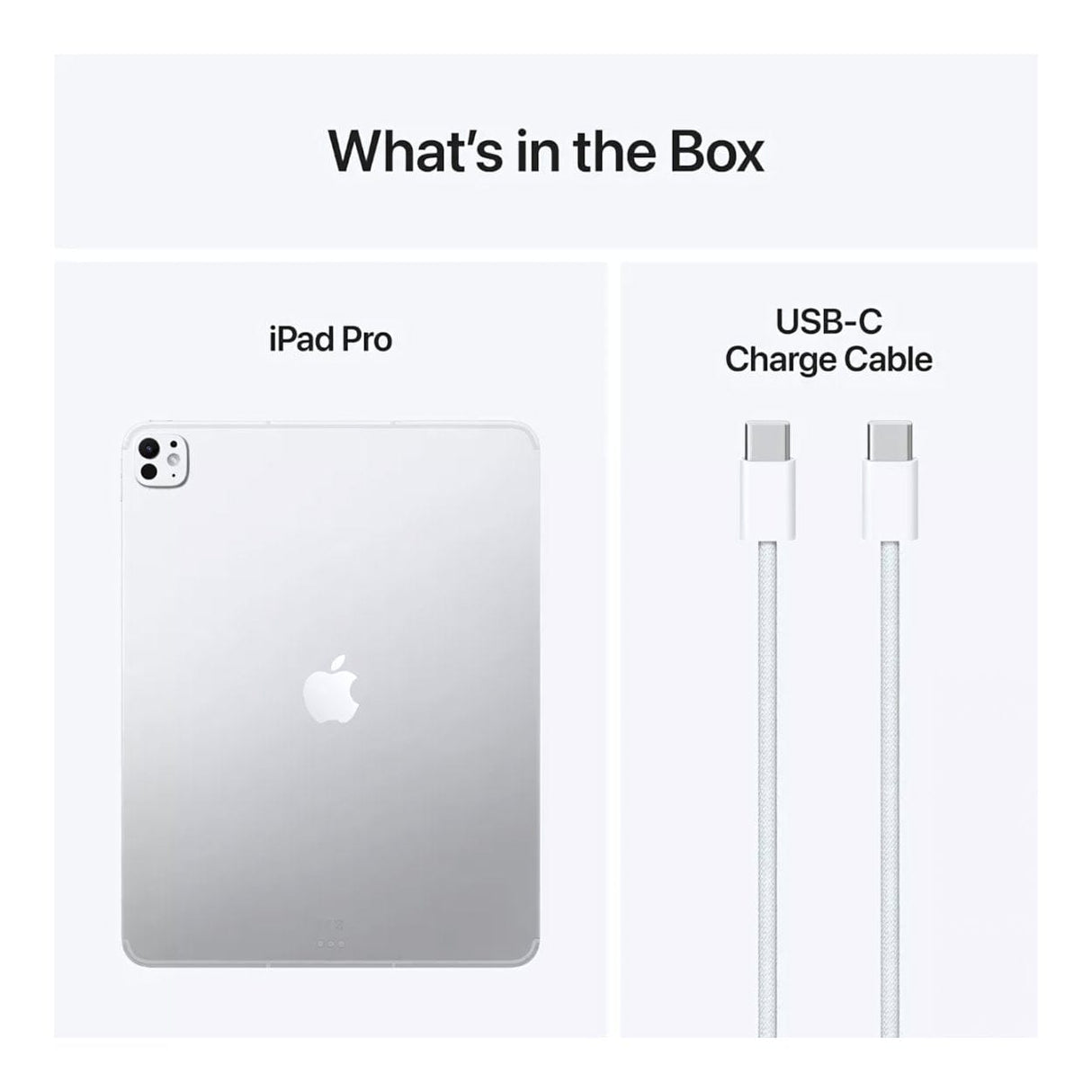 Apple 13-inch iPad Pro Tablet - Apple M5 512GB ROM 16GB RAM iPadOS 26 Wi-Fi Cellular Silver ME8C4QA/A