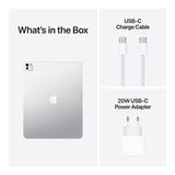 Apple 13-inch iPad Pro - Apple M5 1TB ROM 16GB RAM Wi-Fi Cellular iPadOS 26 - Silver ME8H4QA/A