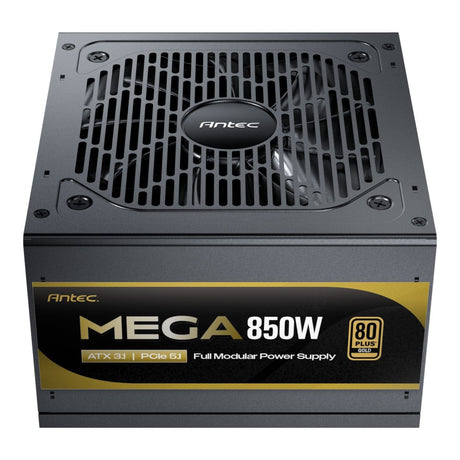 Antec MEGA 850W 80 PLUS Gold ATX3.1 PCIE 5.1 Fully Modular Power Supply MEGA850