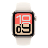 Apple Watch SE 3 GPS + Cellular 40mm Starlight Aluminium Case with Starlight Sport Band M/L