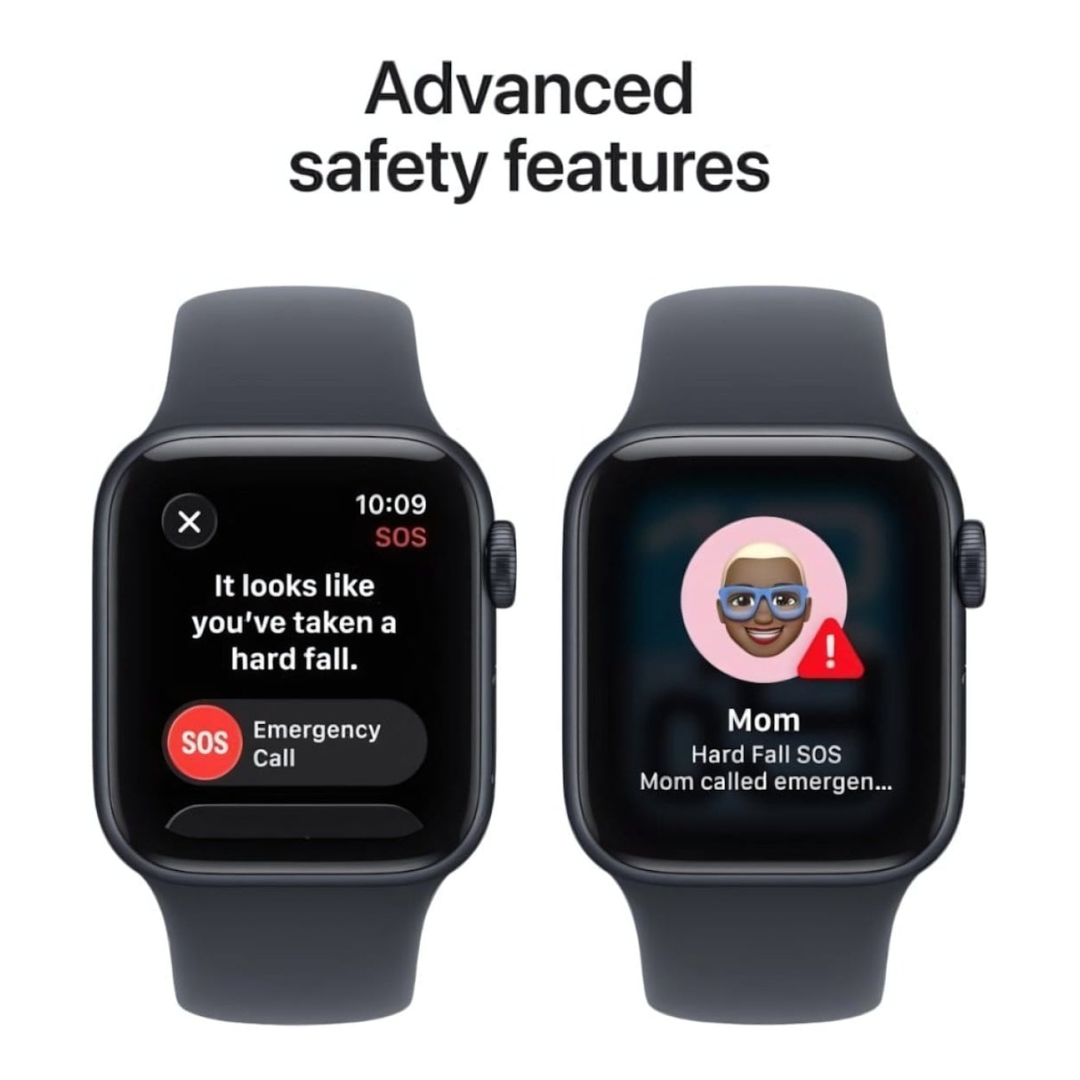 Apple Watch SE 3 GPS Cellular 40mm Midnight Aluminium Case with Midnight Sport Band S/M MEP94AF/A