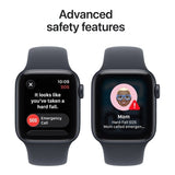 Apple Watch SE 3 GPS Cellular 40mm Midnight Aluminium Case with Midnight Sport Band S/M MEP94AF/A