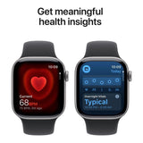 Apple Watch Series 11 GPS 46mm Space Grey Aluminium Case with Black Sport Band S/M MEV04AF/A