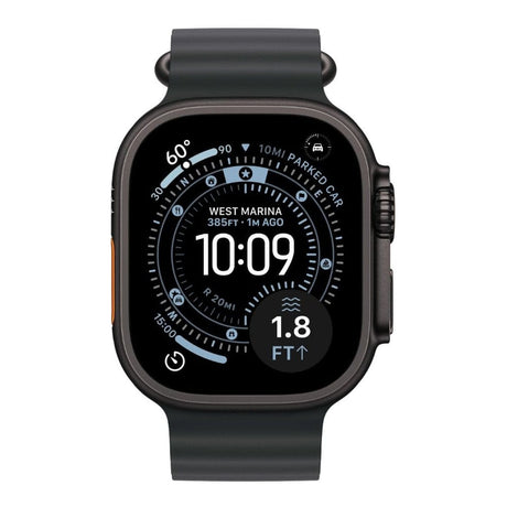 Apple Watch Ultra 3 GPS + Cellular 49mm Black Titanium Case with Black Ocean Band MF0J4AF/A