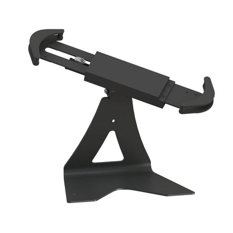 Tuff-Luv Universal 7.9-11-inch Tablet Security Stand and Combination Lock MF1025