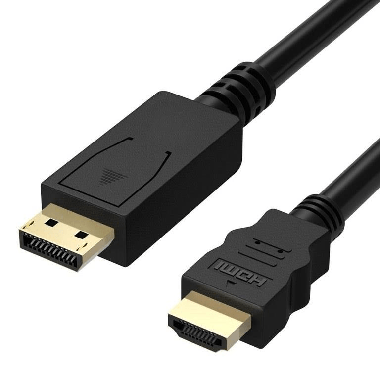 Tuff-Luv Display-Port to HDMI Cable 1.8m Black MF2324