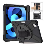 Tuff-Luv 10.6-inch Armour Jack Rugged Case with Arm and Handstrap for Lenovo Tab M10 Plus 3rd Gen Black MF2385