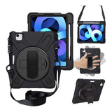 Tuff-Luv 10.6-inch Armour Jack Rugged Case with Arm and Handstrap for Lenovo Tab M10 Plus 3rd Gen Black MF2385
