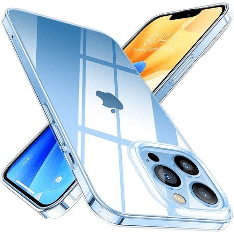 Tuff-Luv Hard Crystal Shell Case for Apple iPhone 13 Pro Clear MF2489