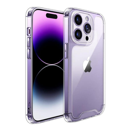 Tuff-Luv Hard Crystal Shell Case for Apple iPhone 15 Pro Clear MF2489