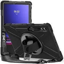 Tuff-Luv Armour Jack Rugged Case for the Samsung Galaxy Tab S9 Ultra 14.6 Black MF2571