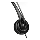 Tuff-Luv RJ9 Dual Ear Headset with Noise Isolating Microphone for Office Phones MF2591