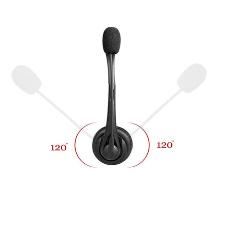 Tuff-Luv RJ9 Dual Ear Headset with Noise Isolating Microphone for Office Phones MF2591