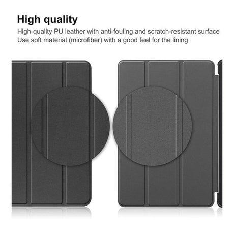 Tuff-Luv 10-inch Folio Smart Tablet Case for Huawei MatePad SE Black MF2656