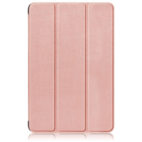 Tuff-Luv 11-inch Smart Stand Case for Samsung Galaxy Tab A9+ Rose Gold Pink MF2774