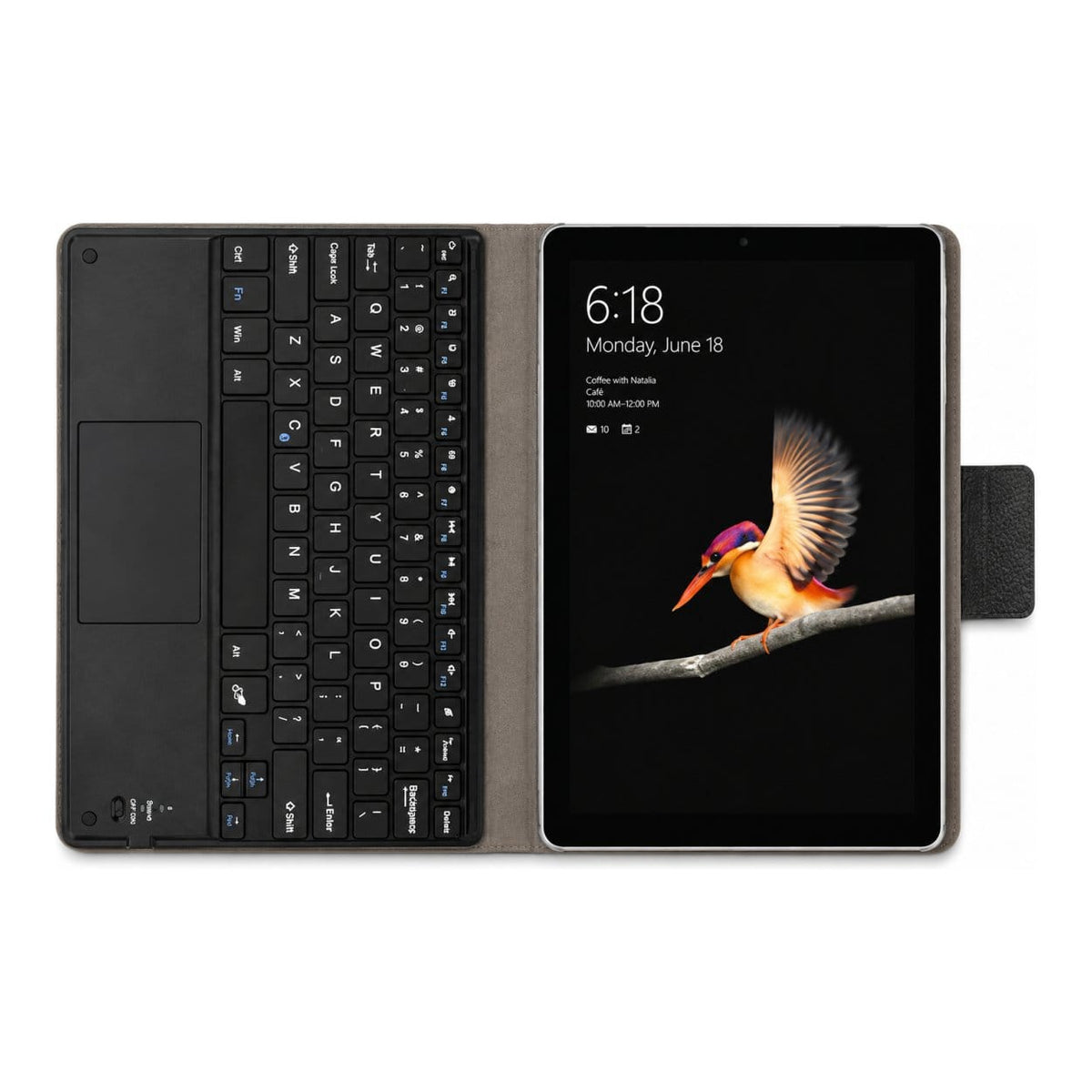 Tuff-Luv Folio Case with Bluetooth Keyboard Black MF3310