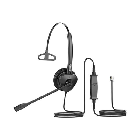 Tuff-Luv Mono Headset and Condensor Mic to RJ9 port MF3385