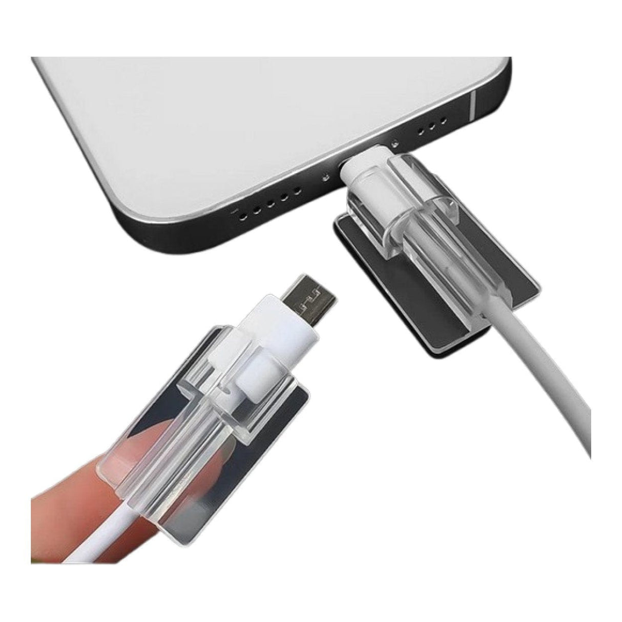 Tuff-Luv Universal Cable Protector for Charging Cables 1-piece Clear MF3617