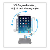 Tuff-Luv MF3619 9-14-inch Anti-Theft Adjustable Tablet Stand with Secure Lock