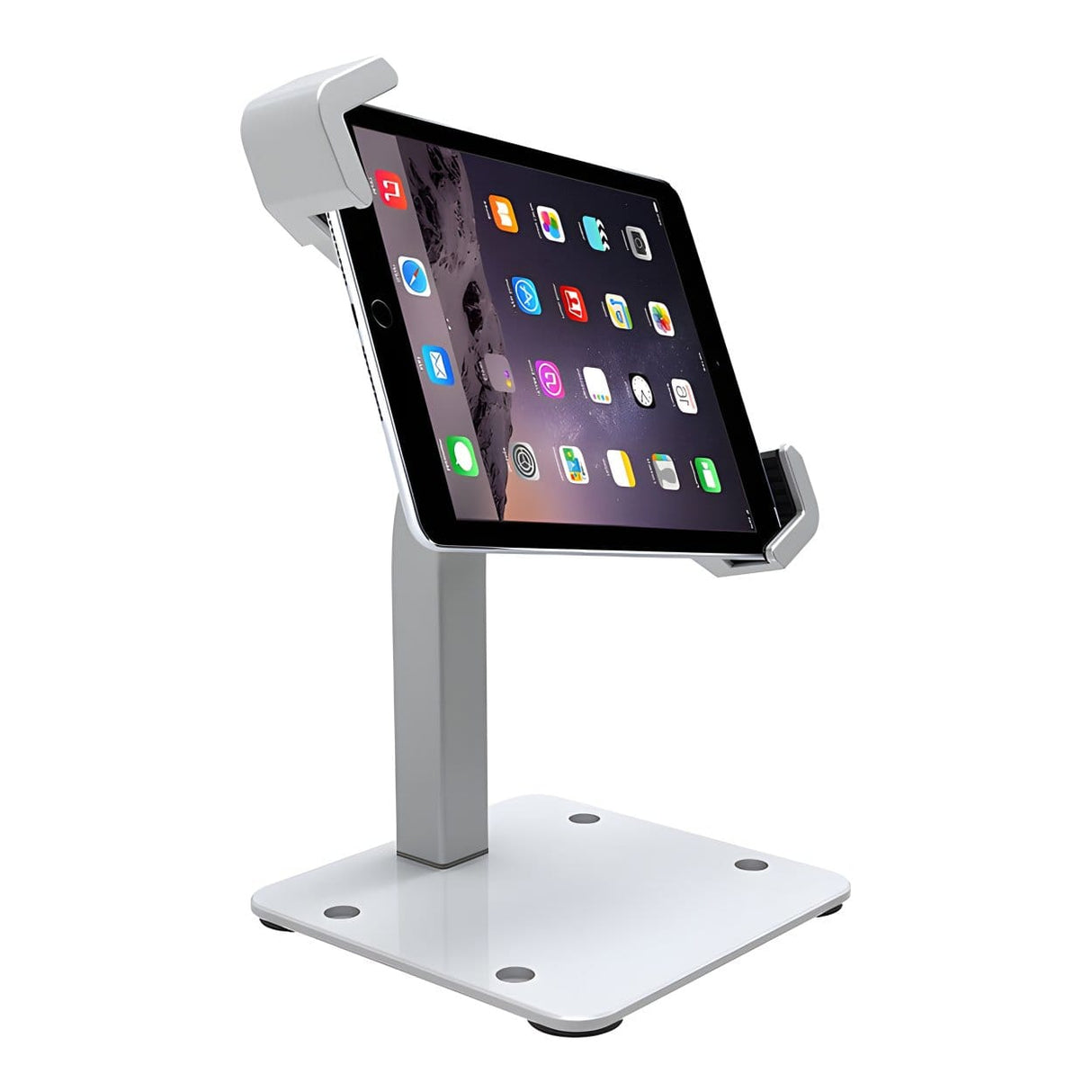 Tuff-Luv MF3619 9-14-inch Anti-Theft Adjustable Tablet Stand with Secure Lock
