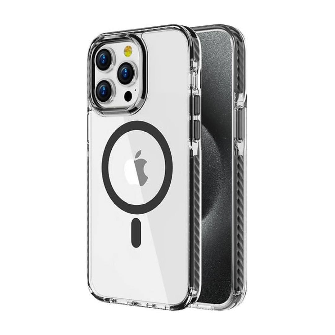 Tuff-Luv Extreme Rugged Clear Case with MagSafe for Apple iPhone 15 - Clear MF3634