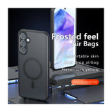 Tuff-Luv MagSafe Rugged Case for Samsung Galaxy A25 Black Clear MF3656