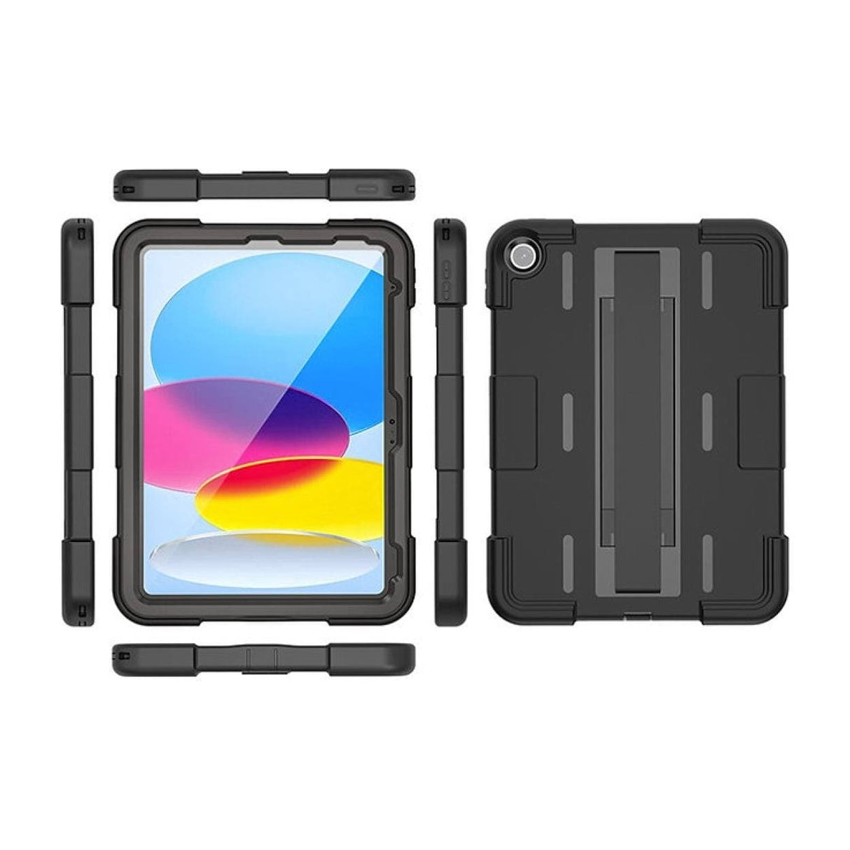 Tuff-Luv Rugged Armour Case IP68 with Arm and Hand Strap for Apple iPad 10.9 MF3711