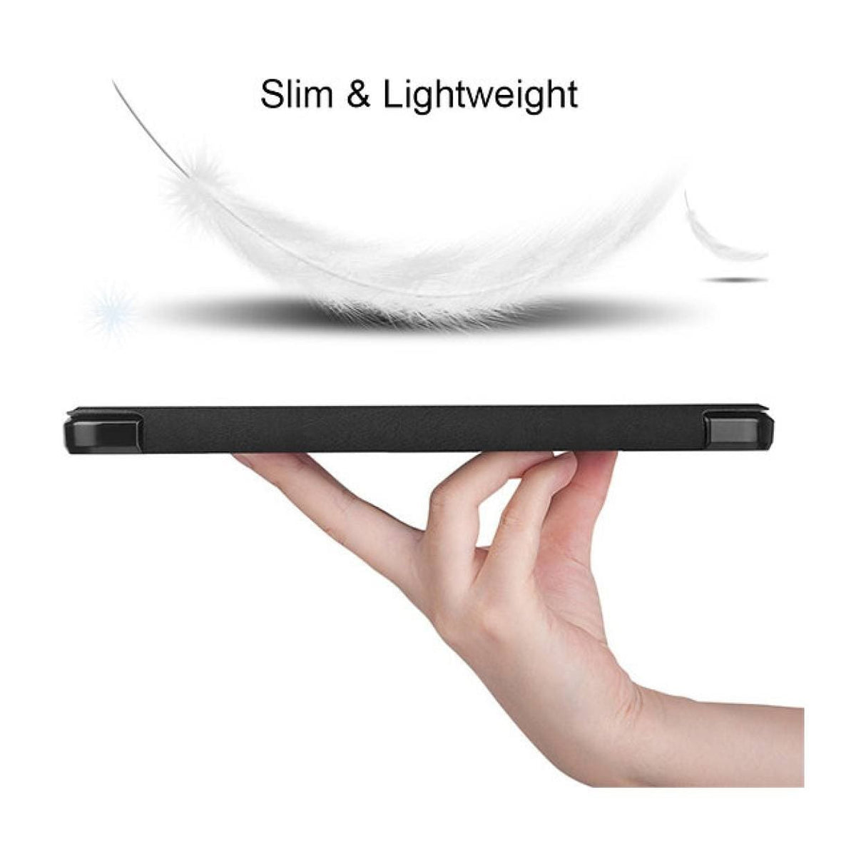 Tuff-Luv Folio Smart Case with Pen Holder for Samsung Tab S6 Lite Black MF3720