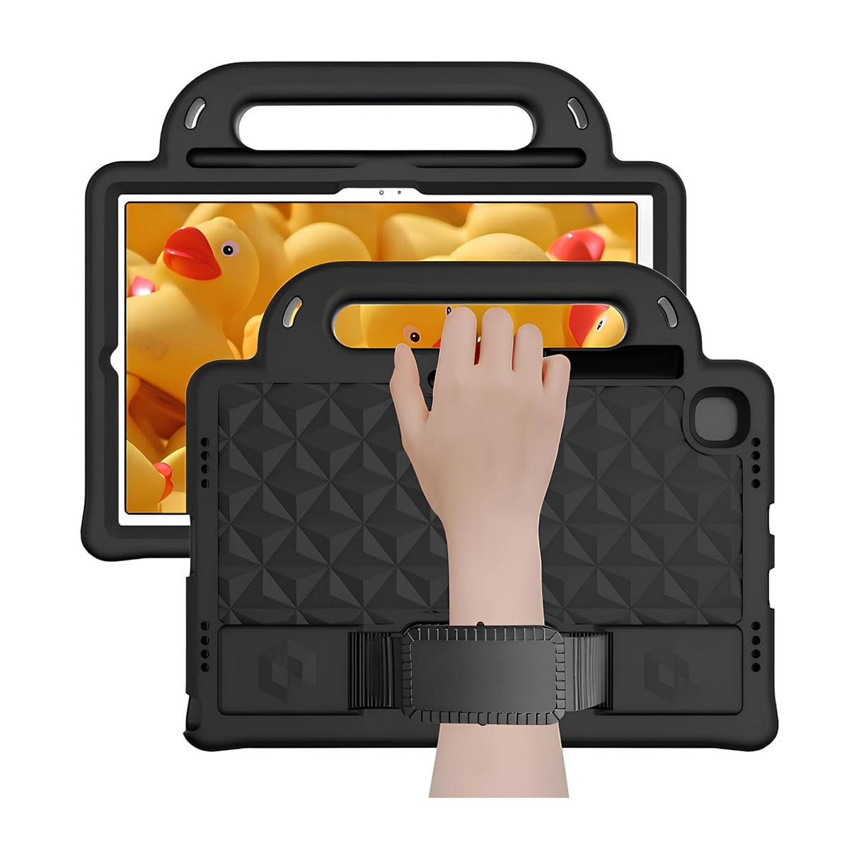 Tuff-Luv Rugged Kids Case with Pen Holder for Samsung Tab S6 Lite Black MF3722