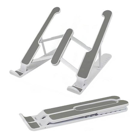 Tuff-Luv Adjustable Foldable Notebook Stand White MF3764