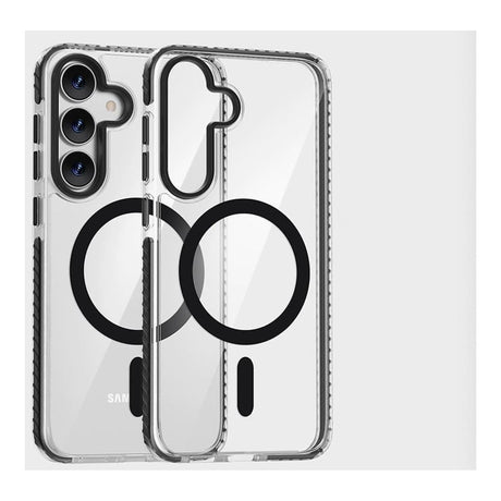 Tuff-Luv Magnetic Charging PC/TPU Shell Case for Samsung Galaxy S25 MF3814