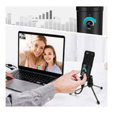 Tuff-Luv USB-A Condenser Microphone with Tripod Black MF3850