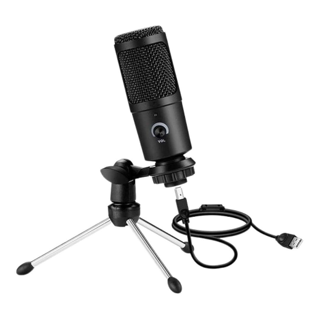 Tuff-Luv USB-A Condenser Microphone with Tripod Black MF3850