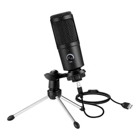 Tuff-Luv USB-A Condenser Microphone with Tripod Black MF3850